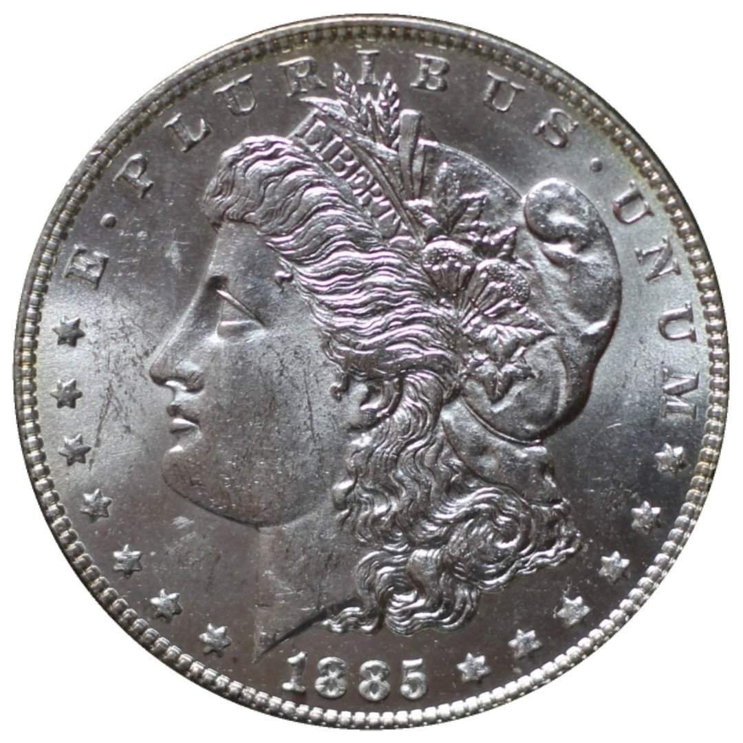 1885-$1-Morgan-Dollar-#9